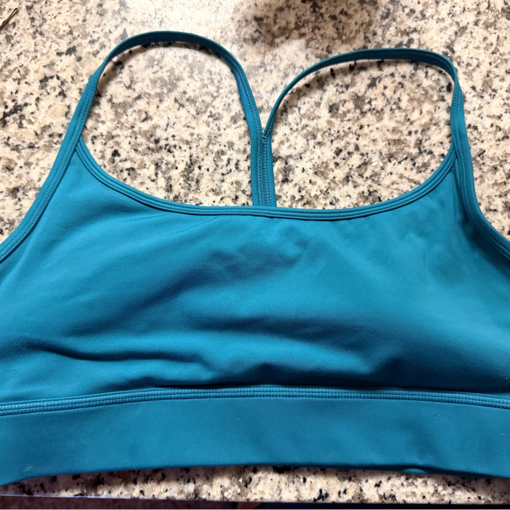 Teal Sports Bra